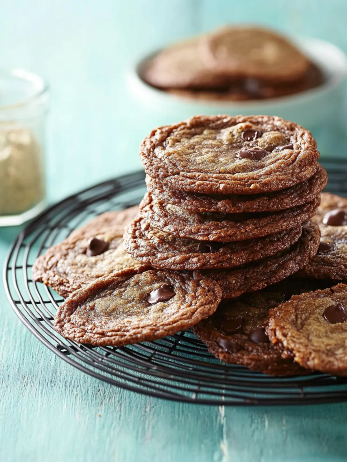 Thin & Crispy Chocolate Chip Cookies for Pure Cookie Bliss 3 Thin & Crispy Chocolate Chip Cookies