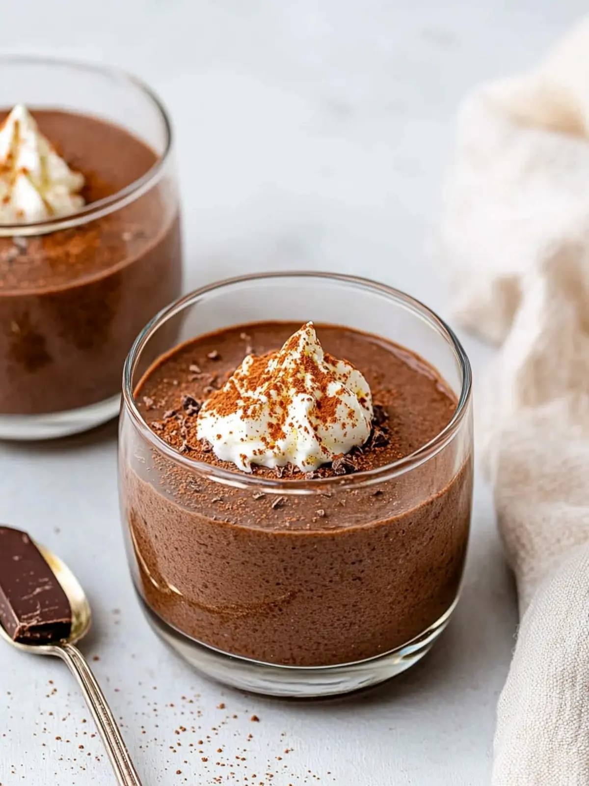 The Best High Protein Chocolate Mousse You'll Crave Daily 3 THE BEST High Protein Chocolate Mousse