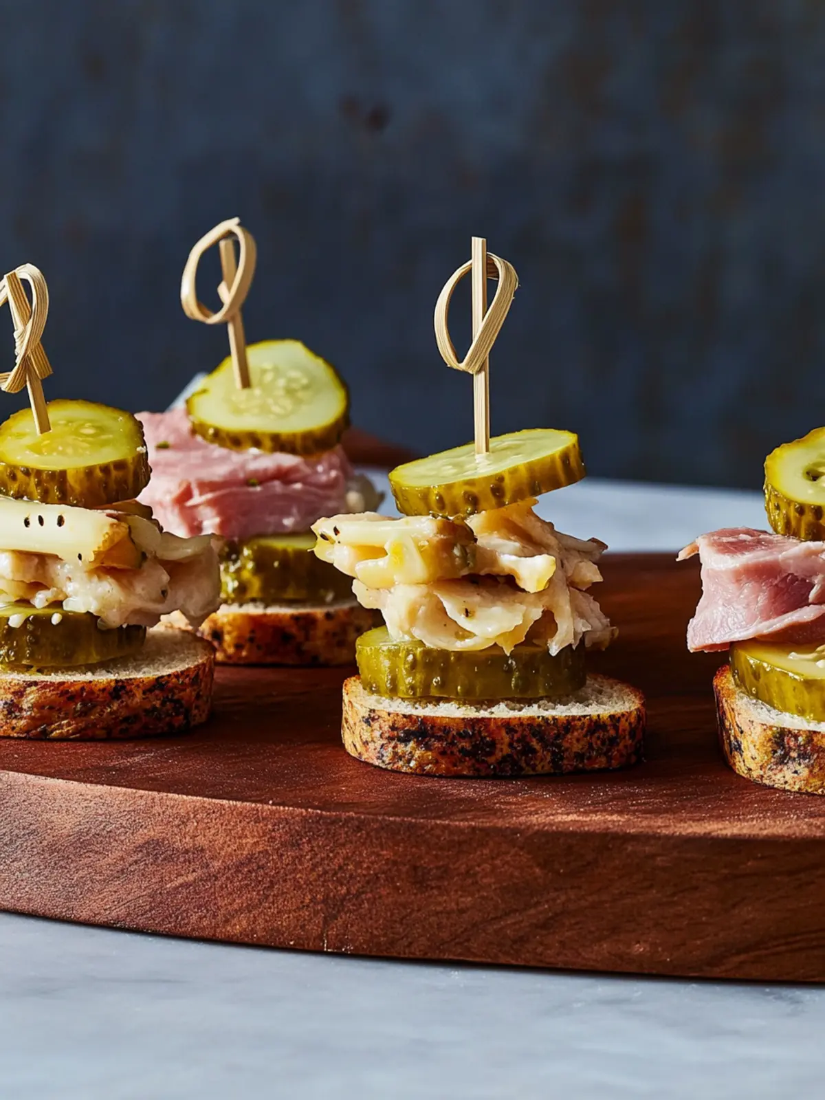 Irresistible Reuben Pickle Bites: Quick Snack Delight 2 Reuben Pickle Bites