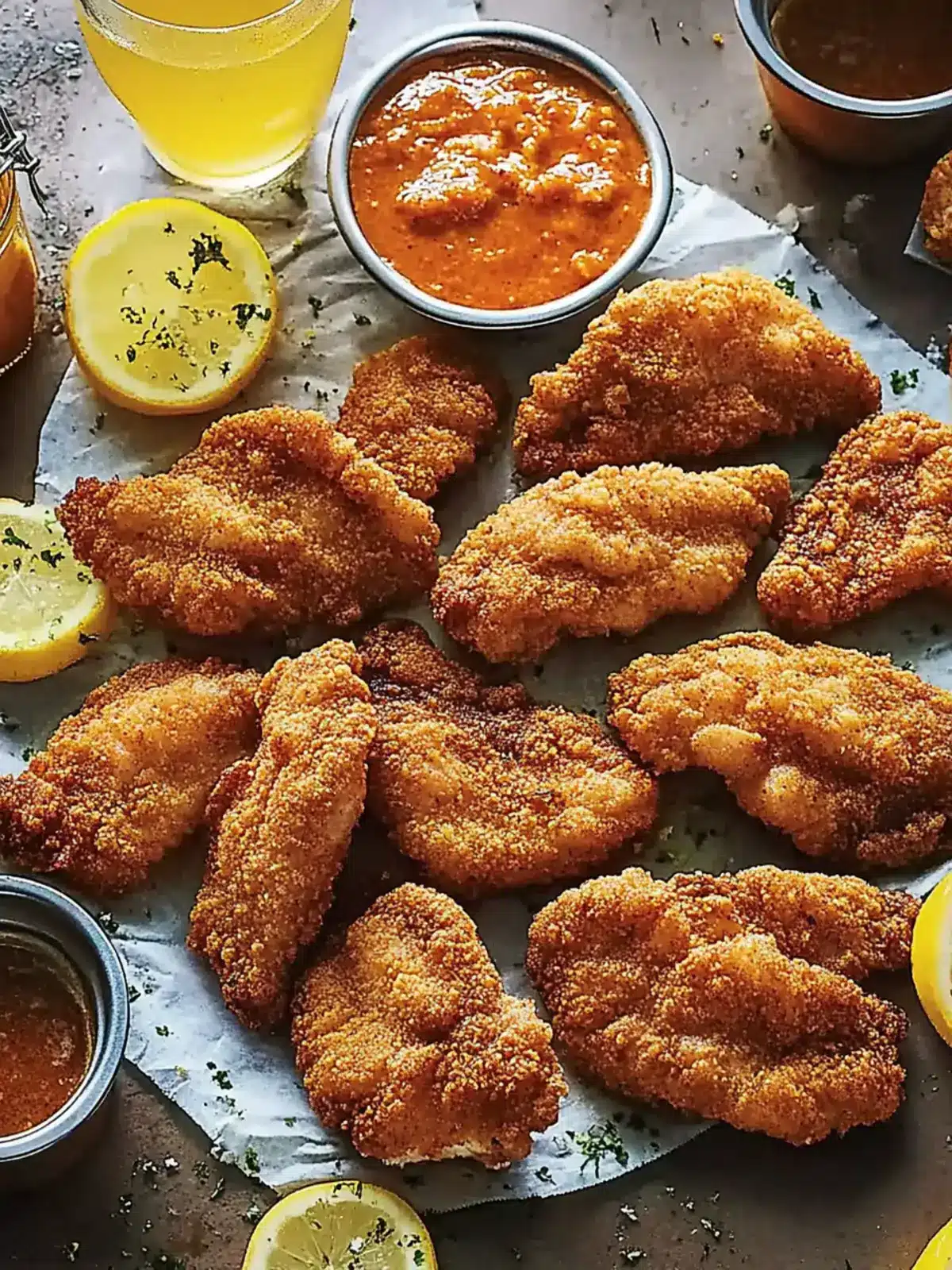 Mom's Fried Catfish with Hot Sauce: Dive into Flavor Bliss 2 Mom's Fried Catfish with Hot Sauce