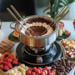 Chocolate Fondue Station: Create a Sweet Party Experience 7 Chocolate Fondue Station