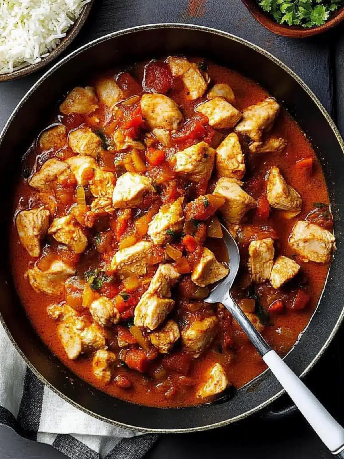 Savory Chicken Creole: A Quick, Comforting One-Pot Delight 4 Chicken Creole