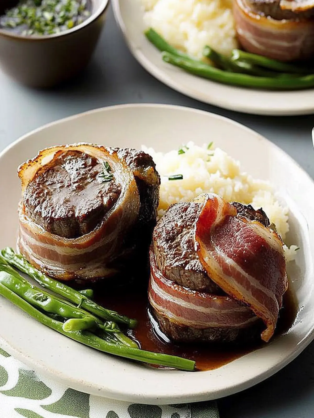 Bacon-Wrapped Steak Bliss: Easy Air-Fryer Recipe You’ll Love 2 Bacon-Wrapped Steak