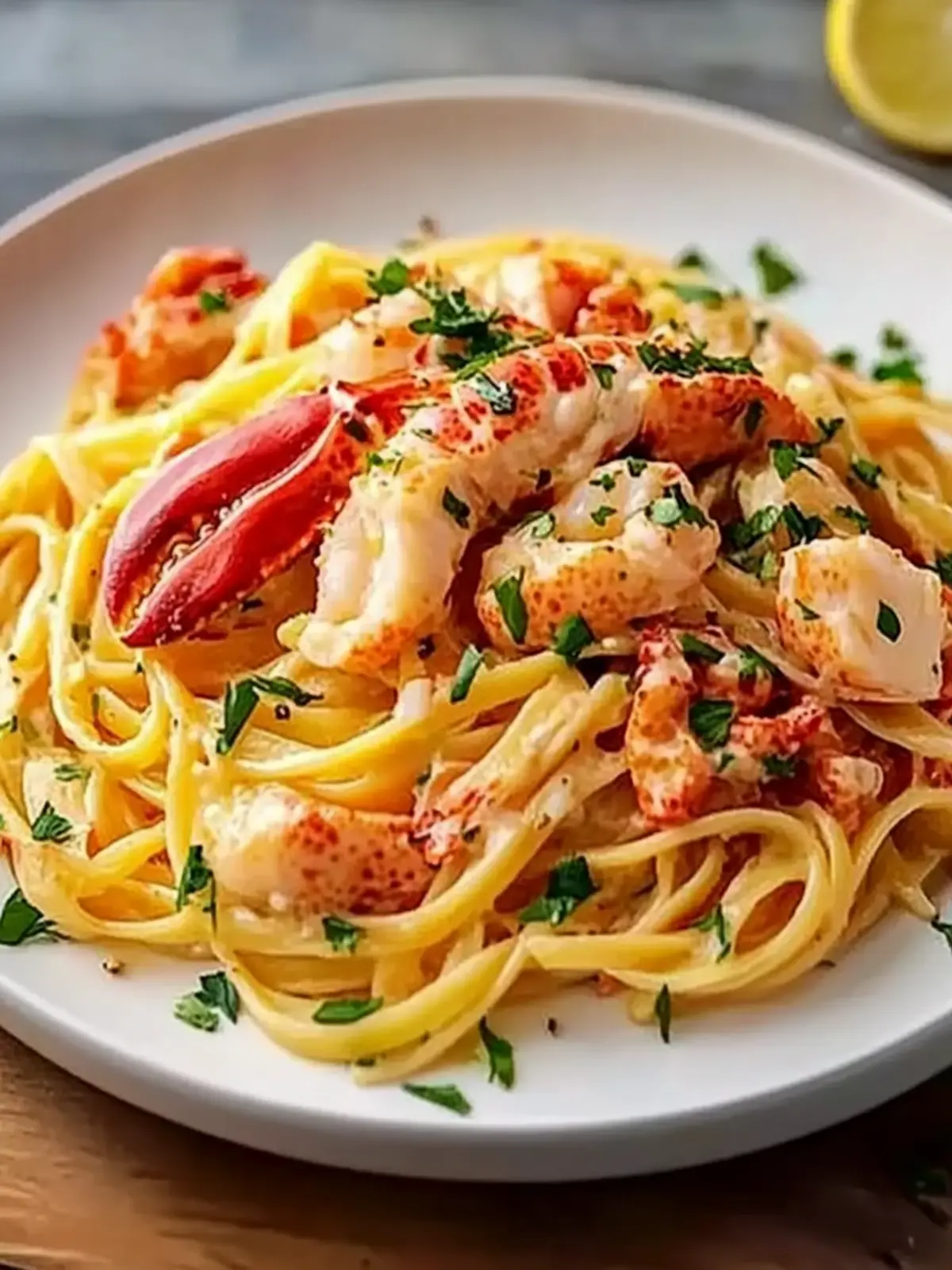 Creamy Lobster Linguine Recipe Ready in 30 Minutes 2 Lobster Linguine Recipe