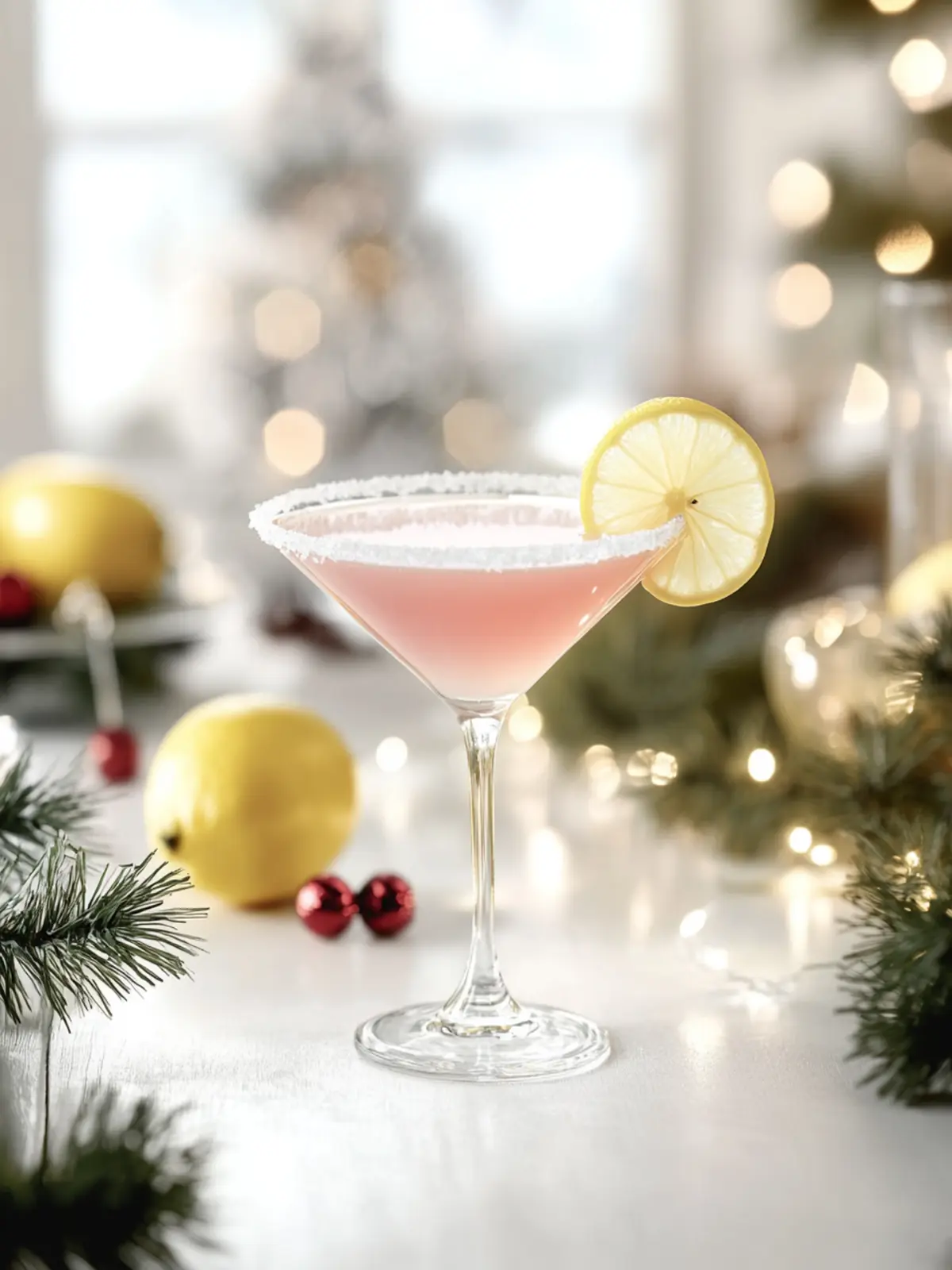 Festive Holiday Lemon Drop for Cheerful Celebrations 2 Holiday Lemon Drop