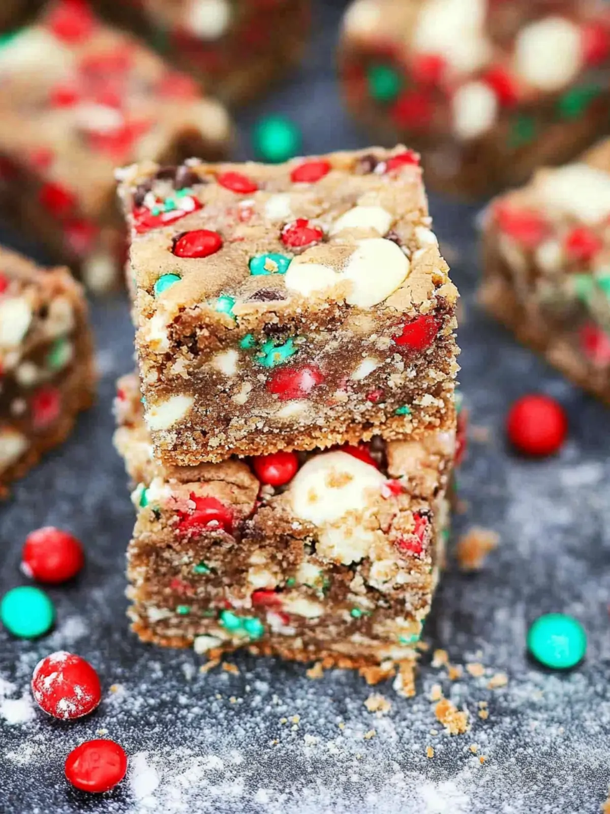 Delicious Christmas Cookie Bars with Festive Mix-Ins 4 Christmas Cookie Bars