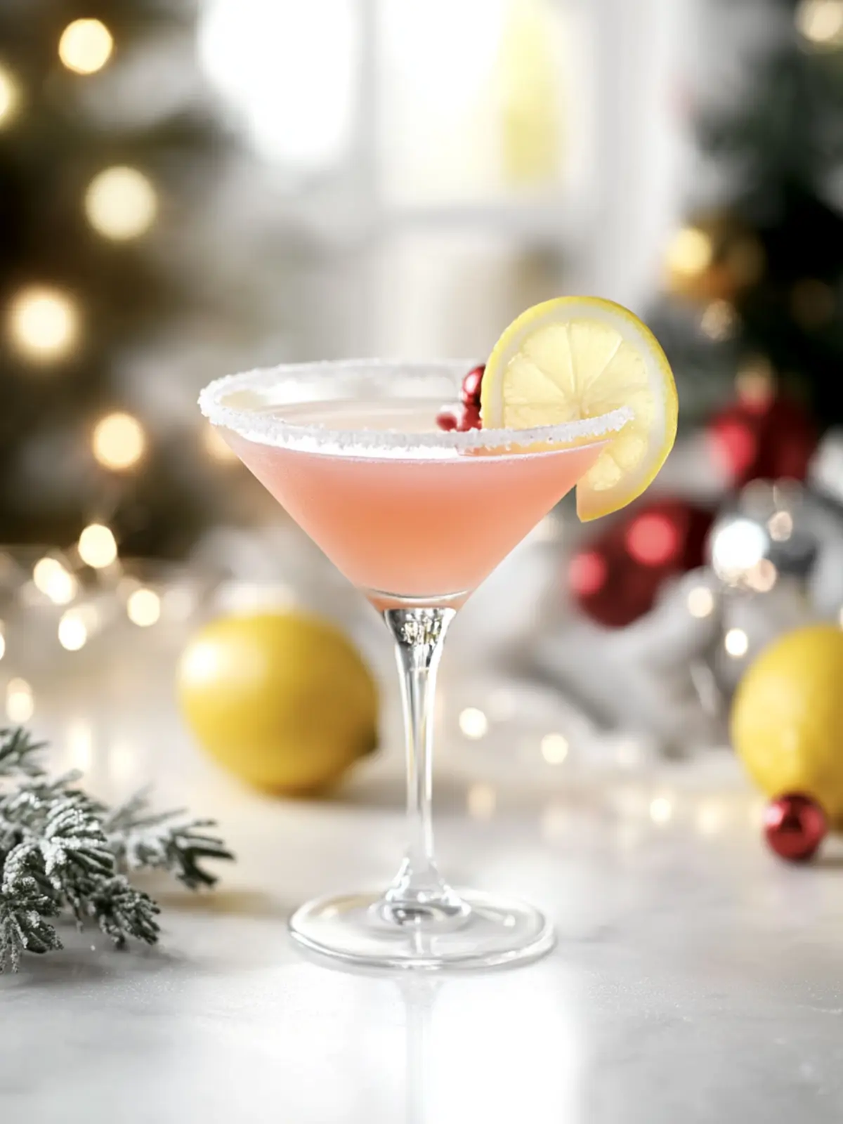 Festive Holiday Lemon Drop for Cheerful Celebrations 4 Holiday Lemon Drop