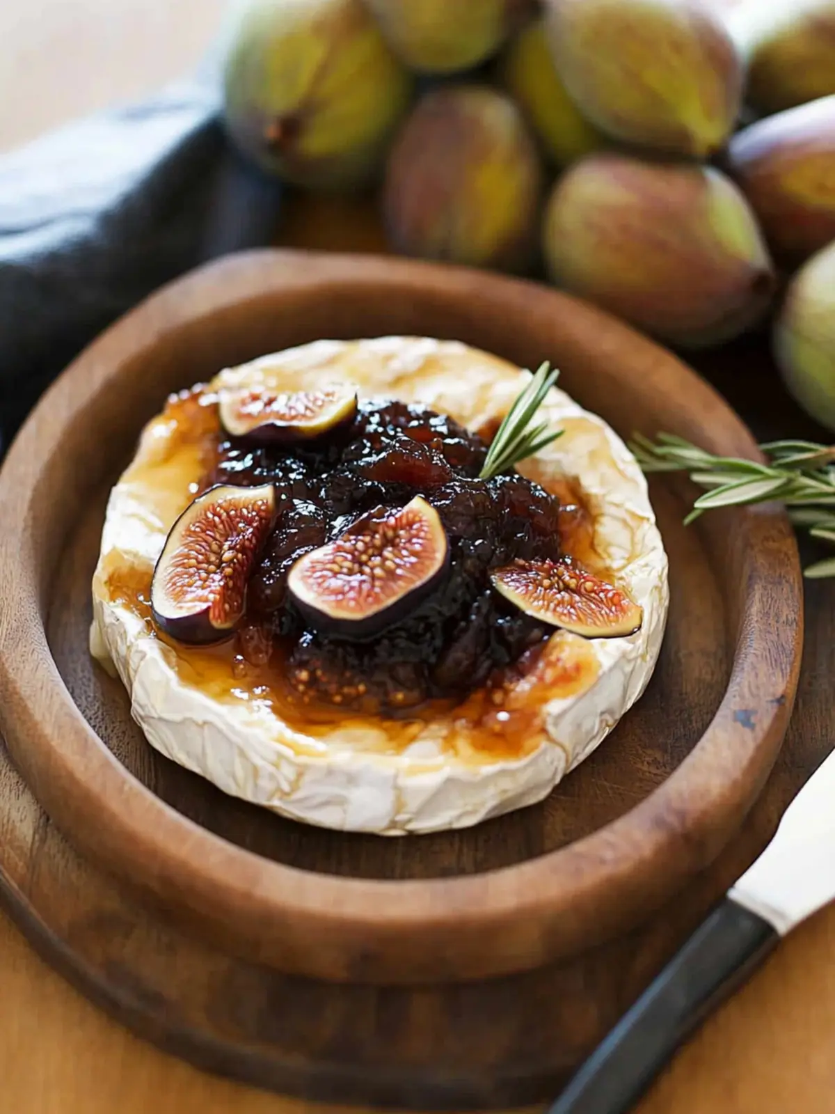 Baked Brie with Fig Jam: A Decadent Delight for Entertaining 3 Baked Brie with Fig Jam