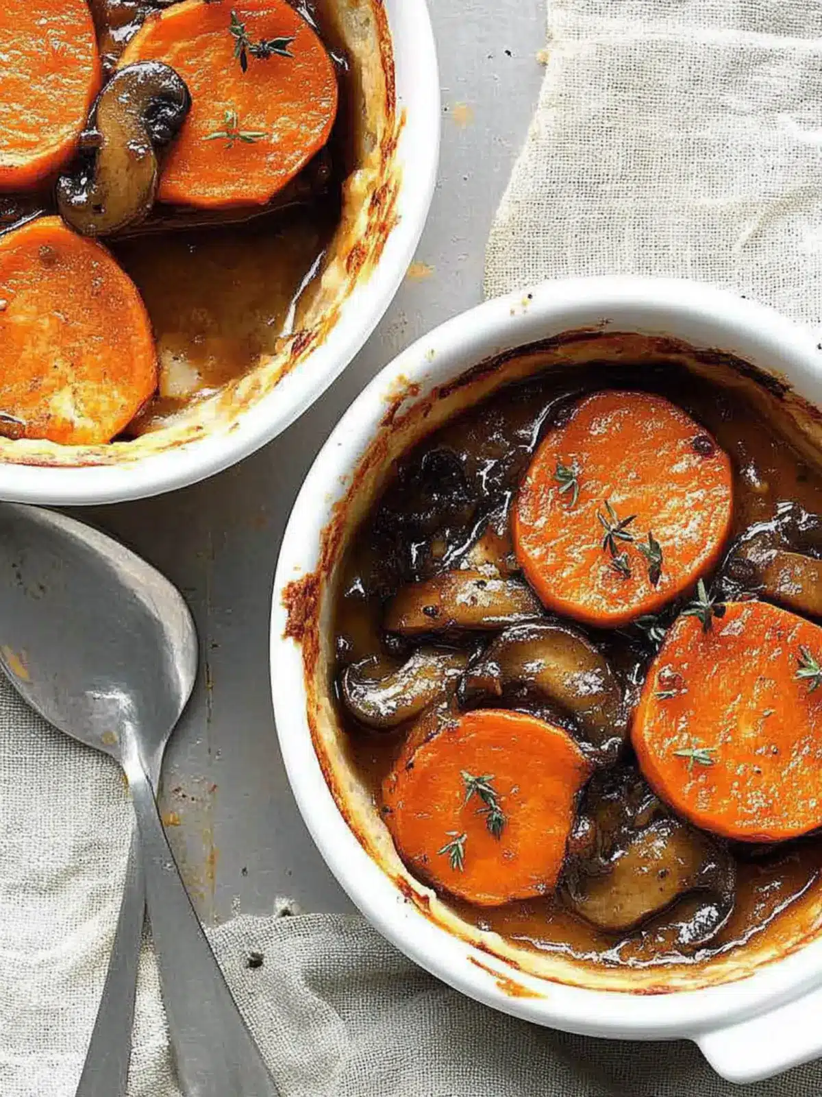 Mushroom and Sweet Potato Potpie for Cozy Comfort Cravings 2 Mushroom and Sweet Potato Potpie