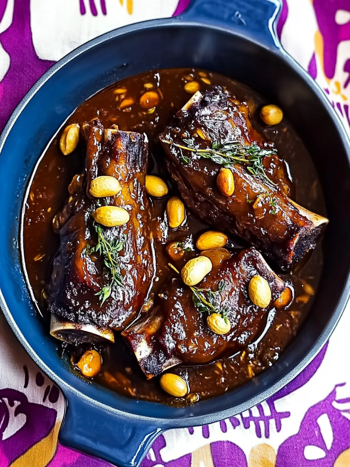 Glazed Beef Shanks with Coffee and Peanuts for Ultimate Comfort 5 Glazed Beef Shanks with Coffee and Peanuts