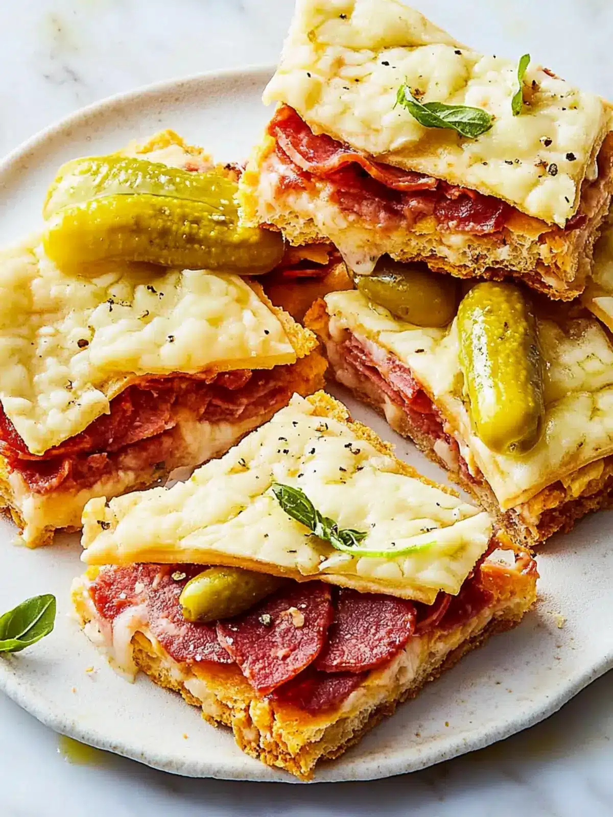 Irresistible Antipasto Squares: Perfect for Game Day Fun 4 Antipasto Squares