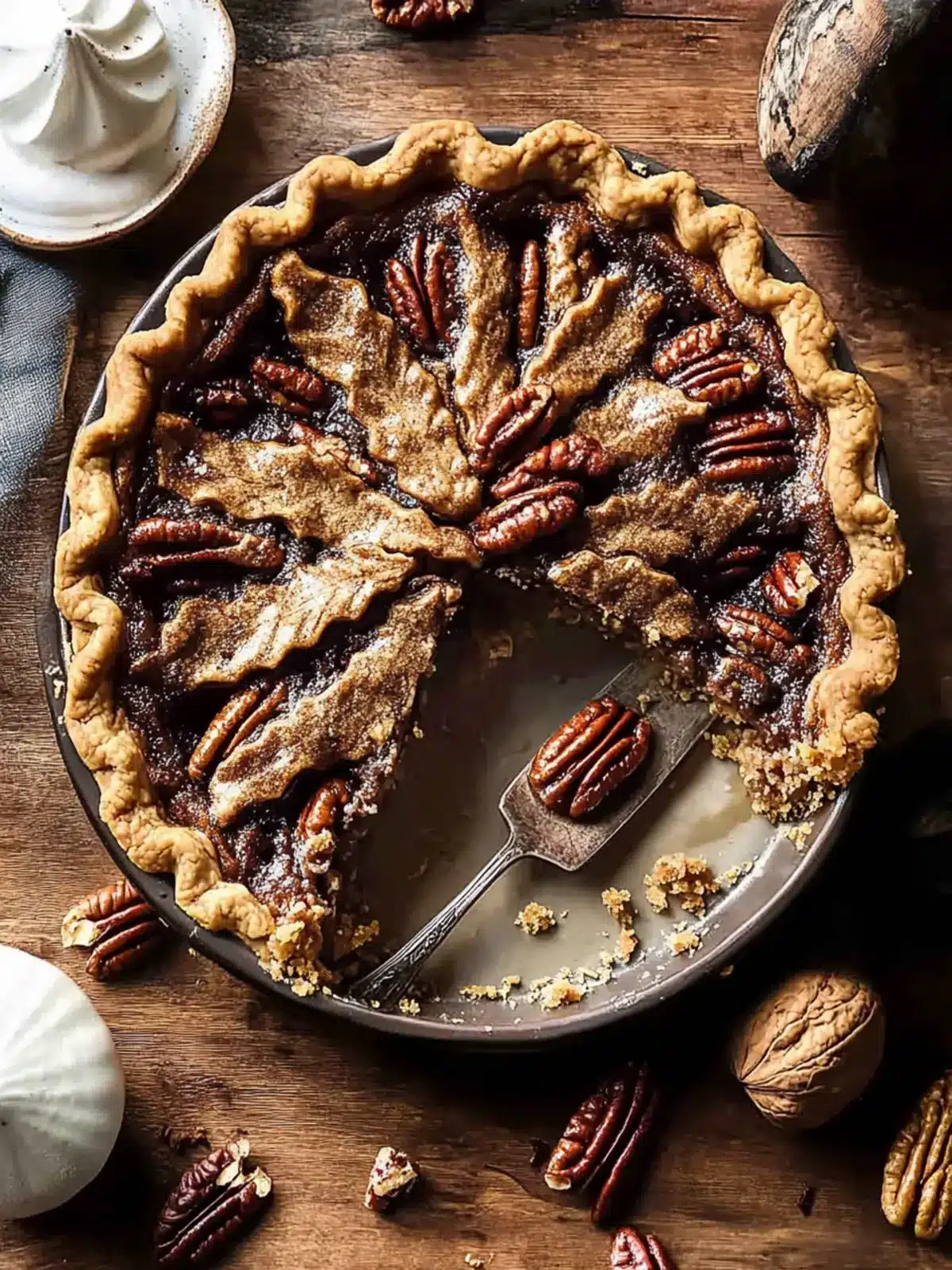 Decadent Brown Sugar Maple Pecan Cookie Pie to Savor 4 Brown Sugar Maple Pecan Cookie Pie