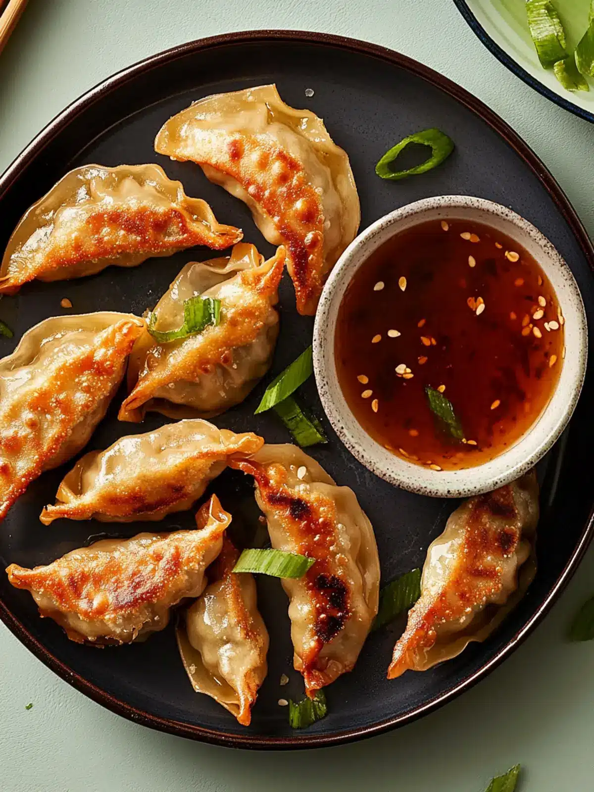 Crispy Air Fryer Potstickers: Bacon-Chicken Delight! 5 Air Fryer Potstickers