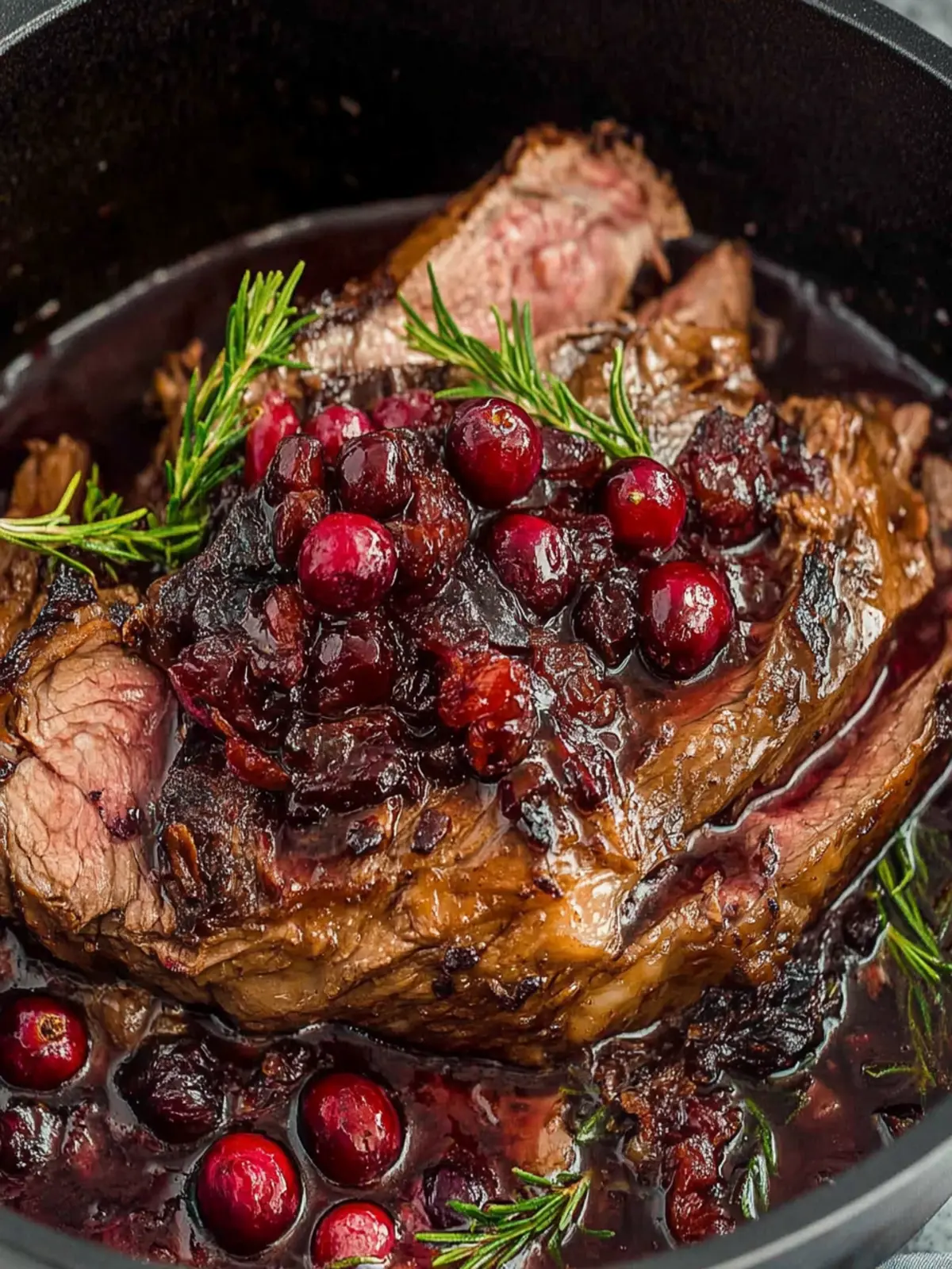 Cranberry Balsamic Roast Beef That Steals the Show 5 Cranberry Balsamic Roast Beef