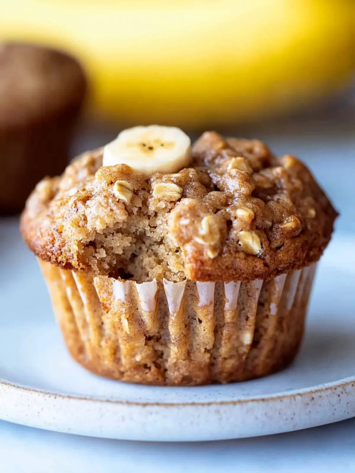Wholesome Banana Oatmeal Muffins You'll Love to Bake! 2 Banana Oatmeal Muffins