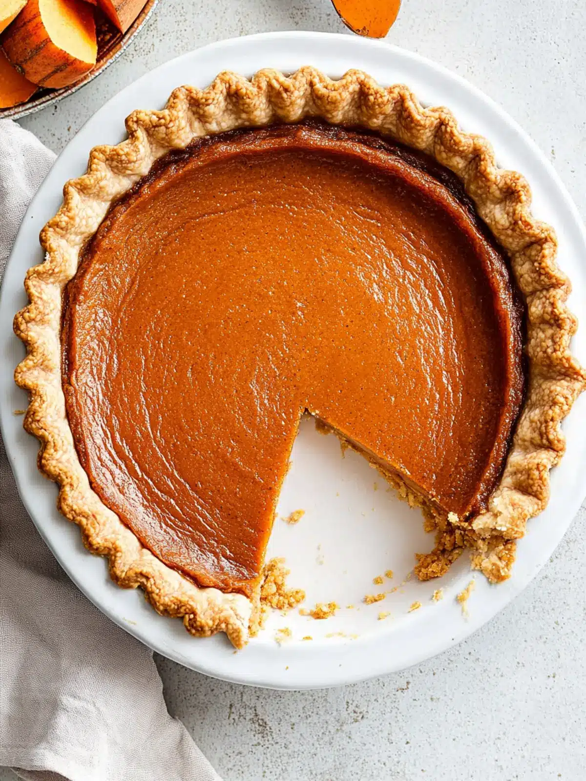 Flaky Sweet Potato Pie Crust: The Ultimate Homemade Delight 4 Sweet Potato Pie Crust