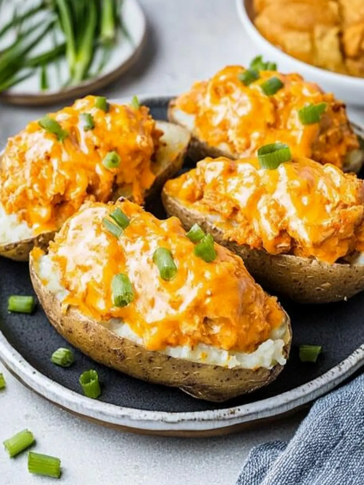 Buffalo Chicken Stuffed Potatoes: A Game-Changer for Dinner 5 Buffalo Chicken Stuffed Potatoes