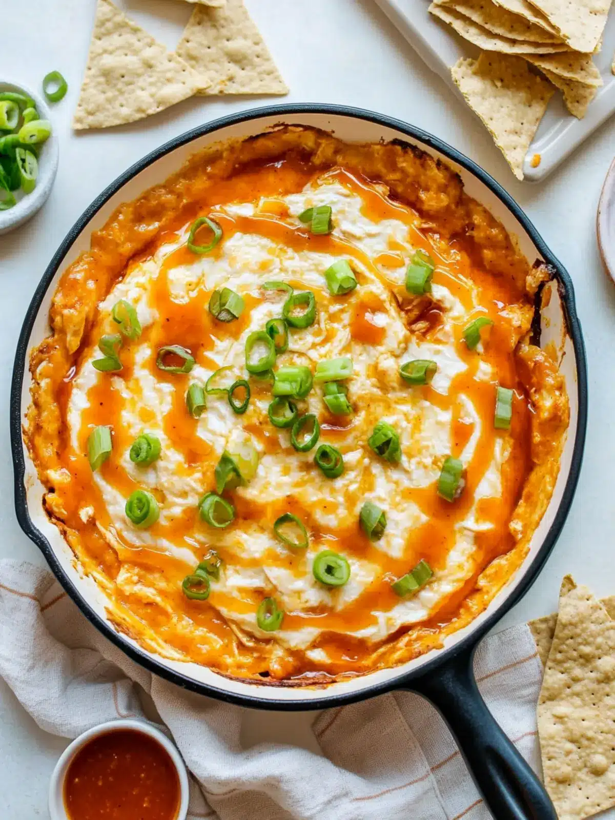 Sweet and Spicy Hot Honey Buffalo Chicken Dip Magic 4 Hot Honey Buffalo Chicken Dip