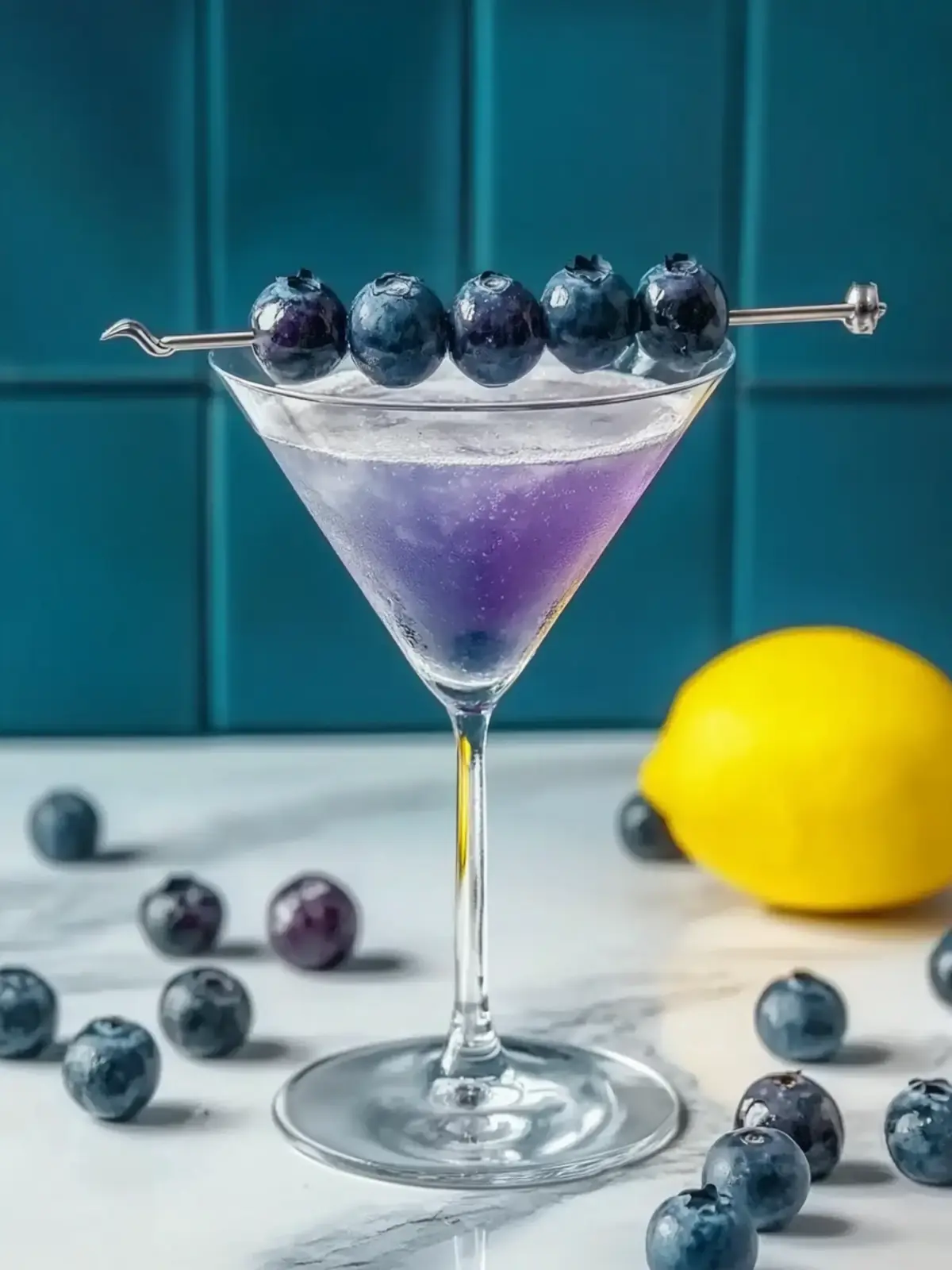 Frostbite Blueberry Martini Cocktail: Sip into Summer Bliss 2 Frostbite Blueberry Martini Cocktail
