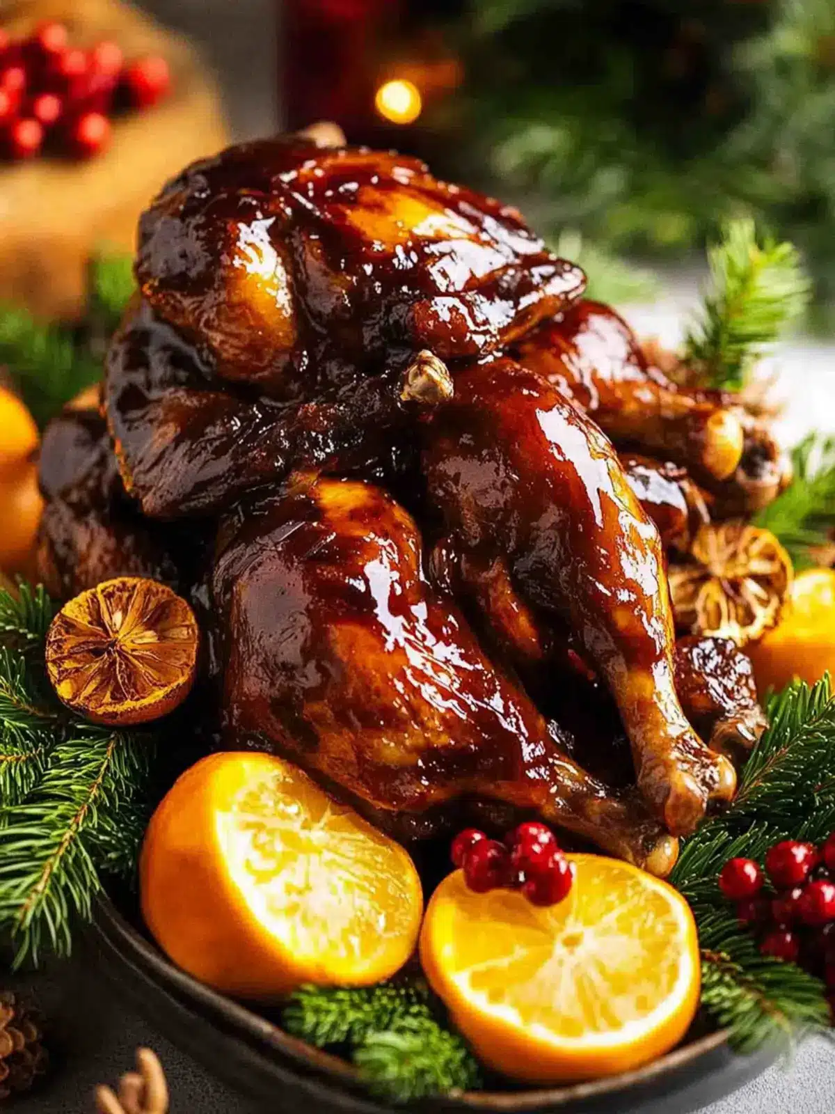 Sticky Glazed Christmas Chicken for a Festive Family Feast 2 Sticky Glazed Christmas Chicken