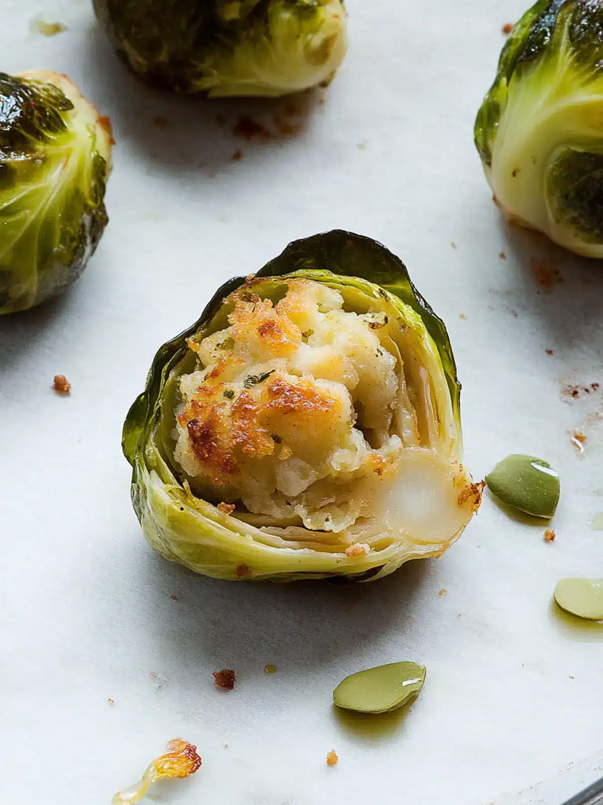 Savory Stuffed Brussels Sprouts with Ricotta Perfection 4 Stuffed Brussels Sprouts