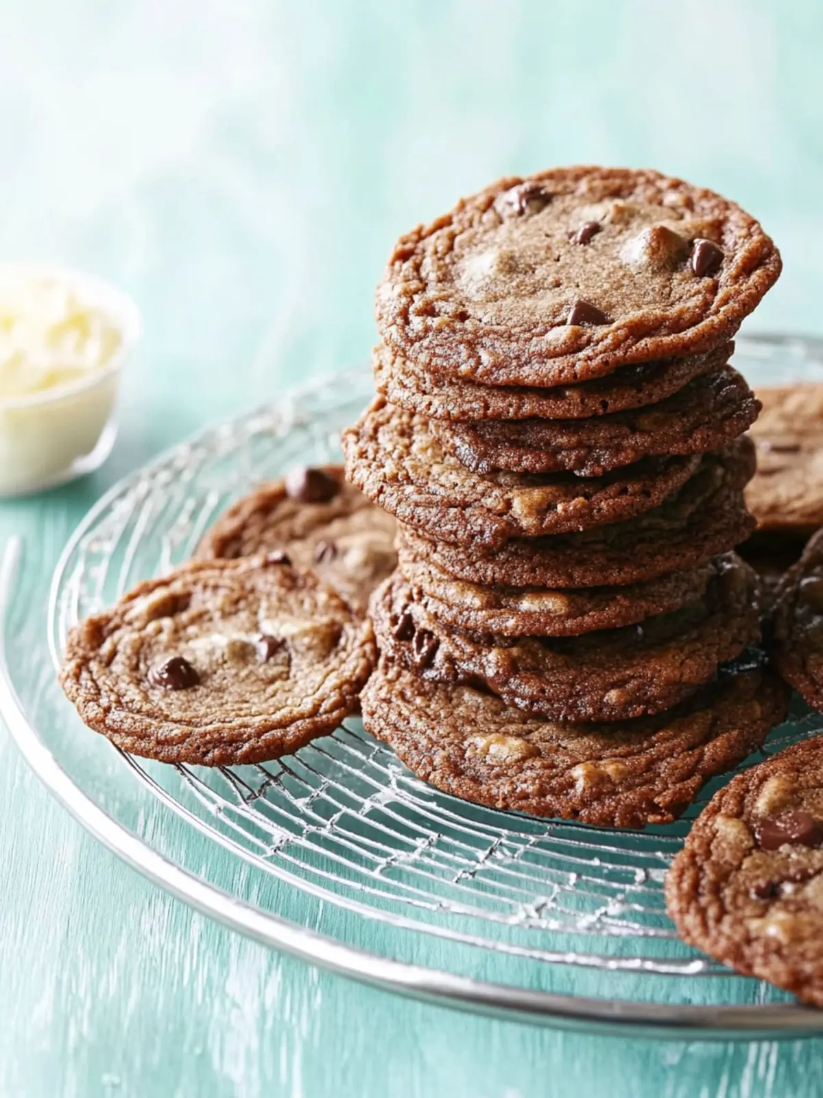 Thin & Crispy Chocolate Chip Cookies for Pure Cookie Bliss 4 Thin & Crispy Chocolate Chip Cookies