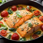 Creamy Tuscan Salmon Skillet: Your New Favorite Dinner Delight 9 Creamy Tuscan Salmon Skillet