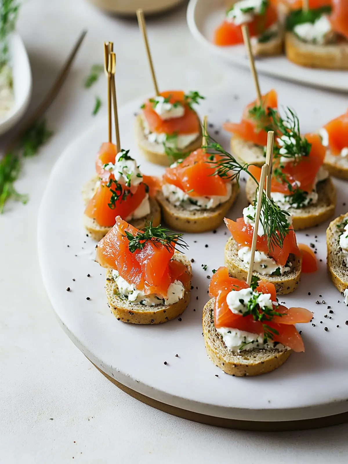 Smoked Salmon Appetizer Bagel Bites for Effortless Entertaining 5 Smoked Salmon Appetizer Bagel Bites