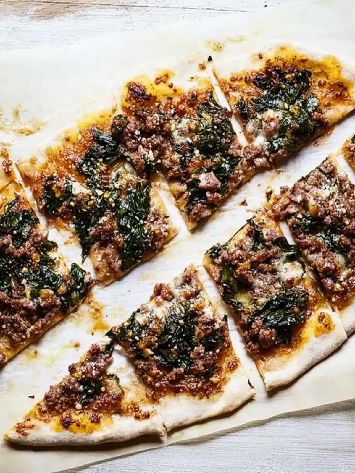 Savory Meat and Collards Pizza: A Hearty Dinner Delight 5 Meat and Collards Pizza