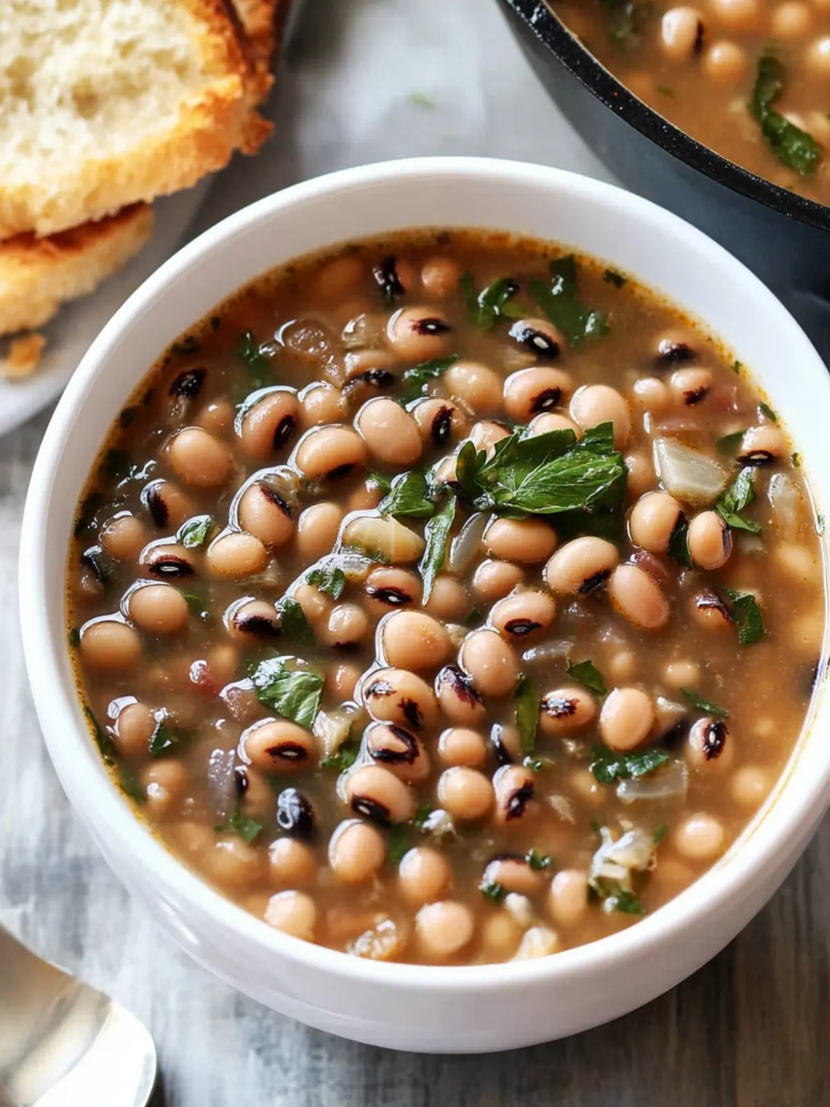 Soulful Southern Black Eyed Peas with Bacon Goodness 3 Southern Black Eyed Peas