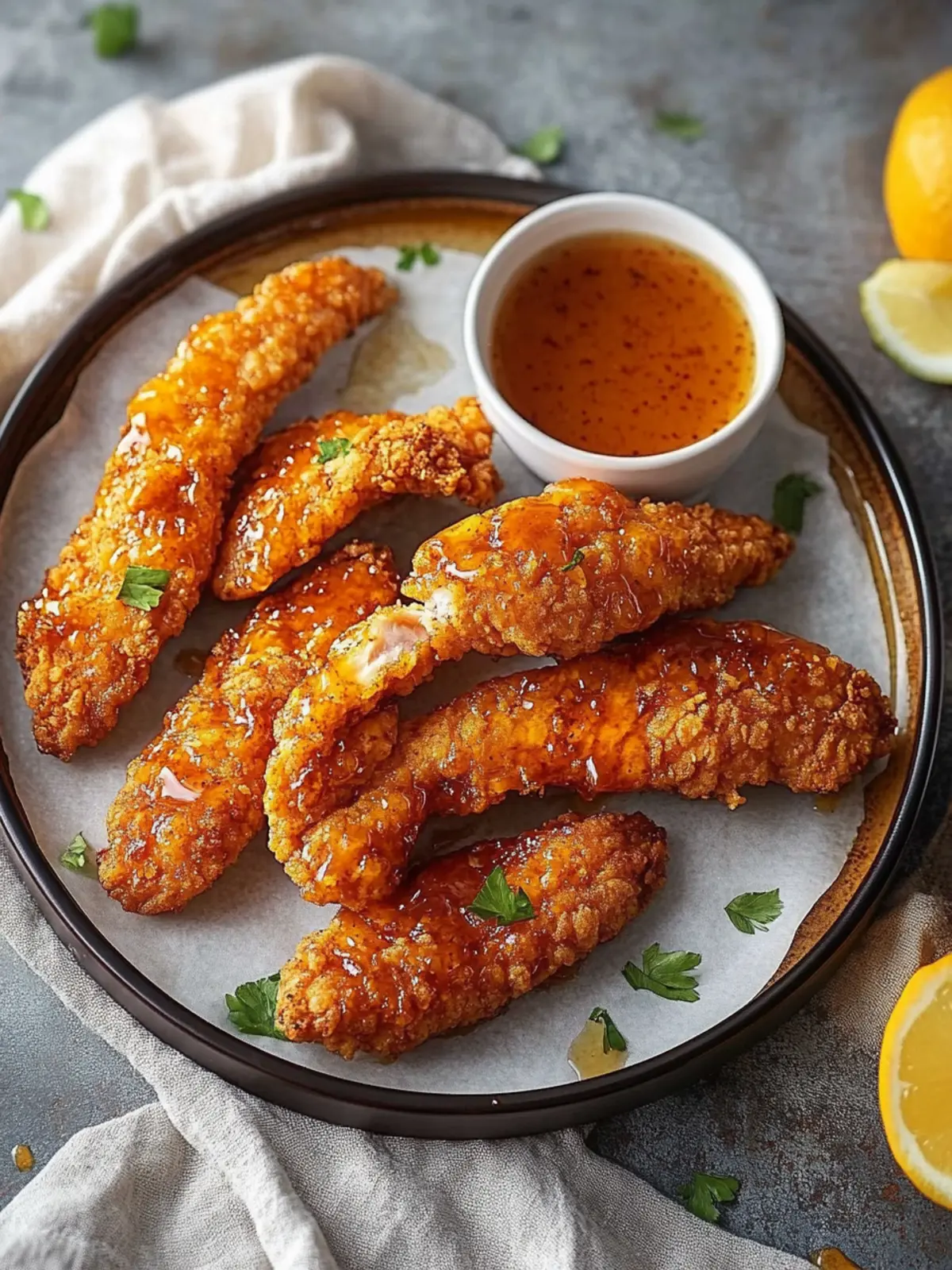 Hot Honey Chicken Tenders for a Sweet and Spicy Feast 2 Hot Honey Chicken Tenders