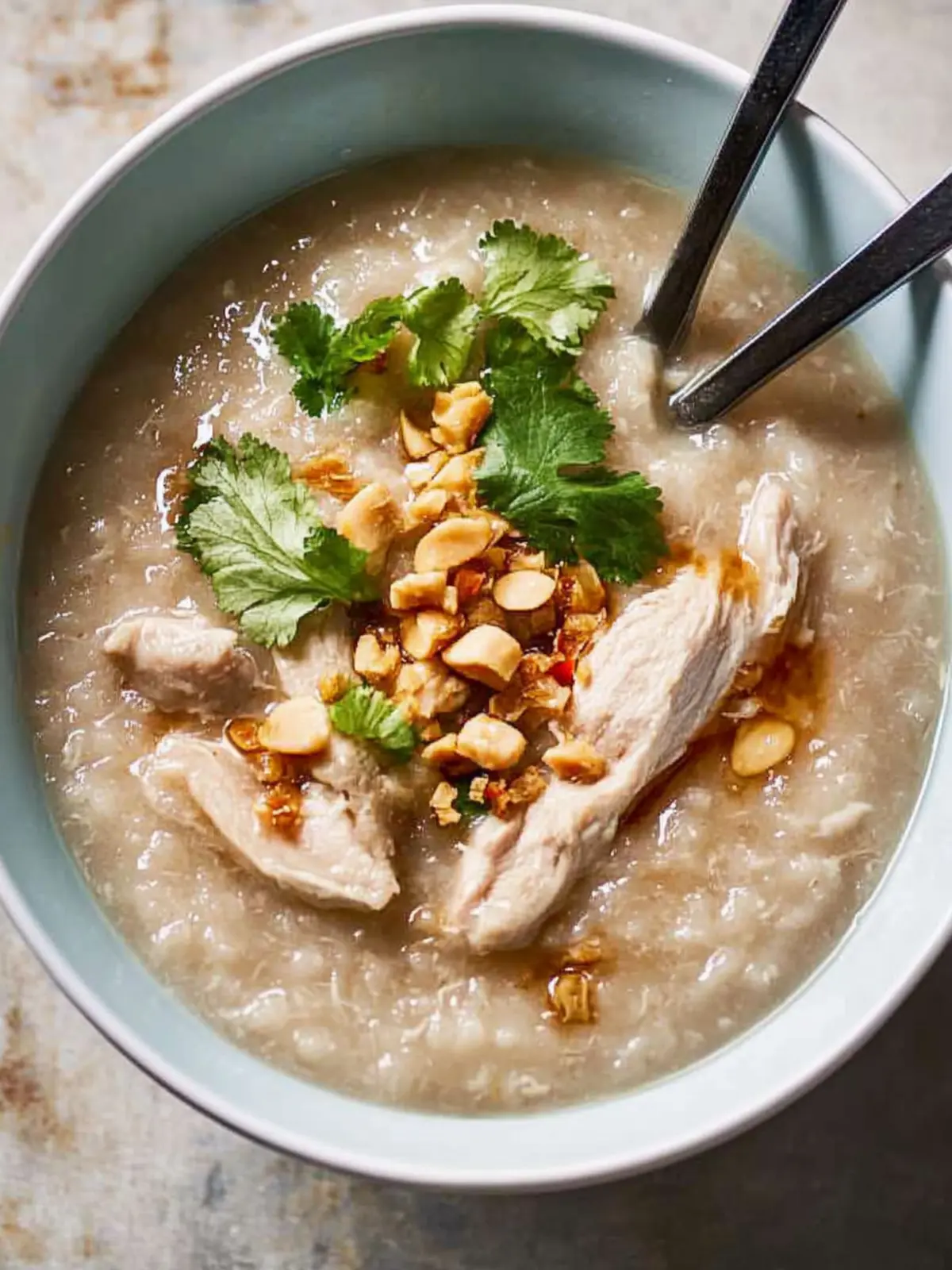 Savory Slow Cooker Chicken Jook: Comfort in a Bowl 4 Slow Cooker Chicken Jook (Rice Porridge)