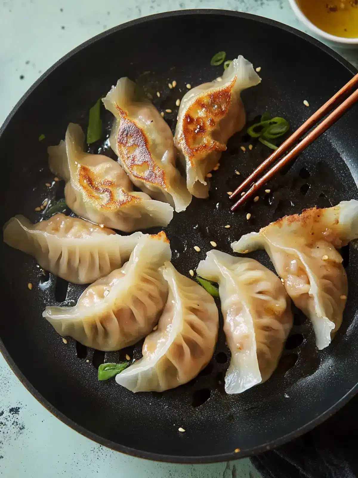 Savory Japanese Pork and Cabbage Dumplings (Gyoza) Recipe 4 Japanese Pork and Cabbage Dumplings (GYOZA)