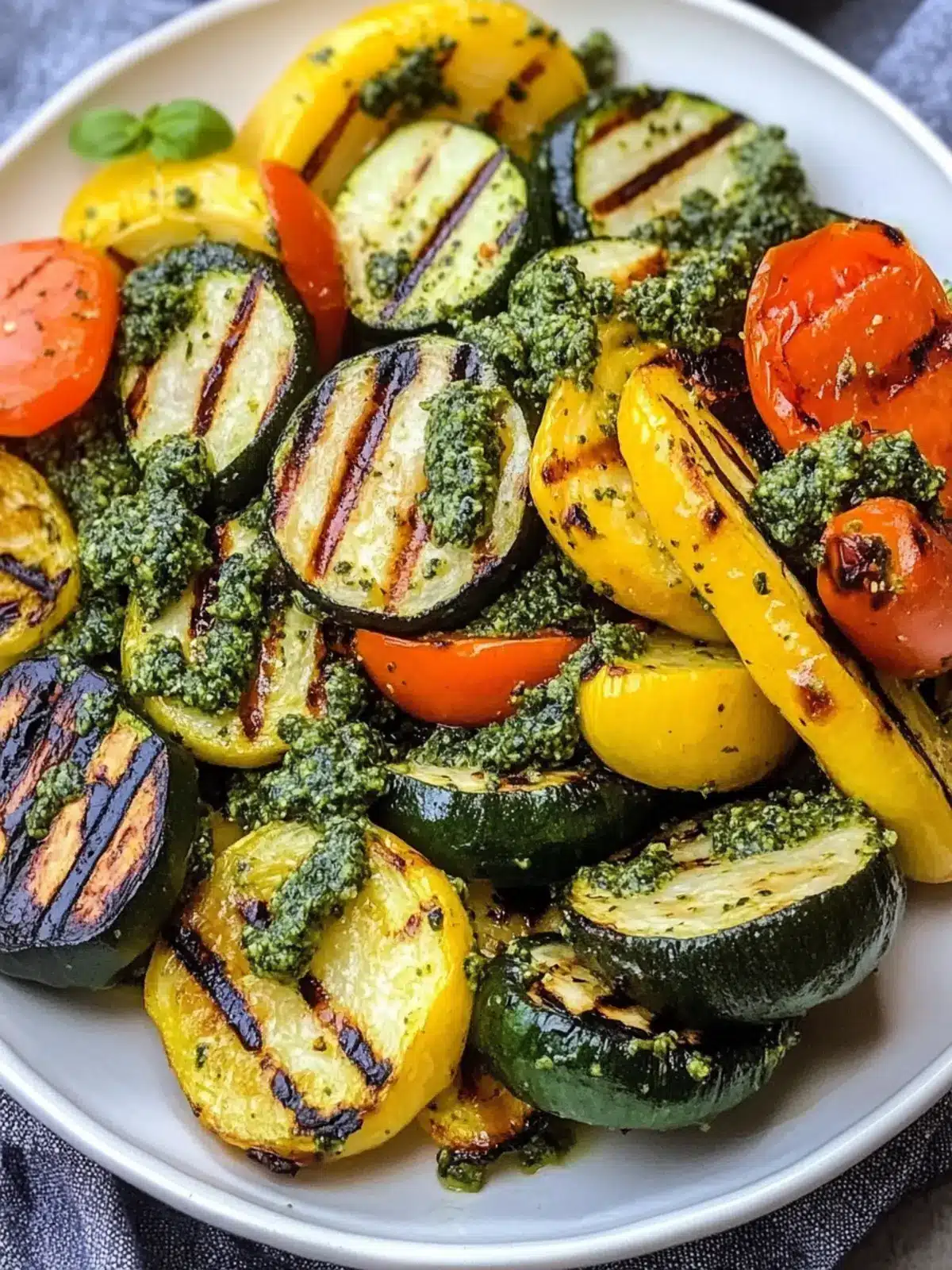 Grilled Vegetables with Collard Green Pesto Recipe for Flavor Bliss 2 Grilled Vegetables with Collard Green Pesto Recipe