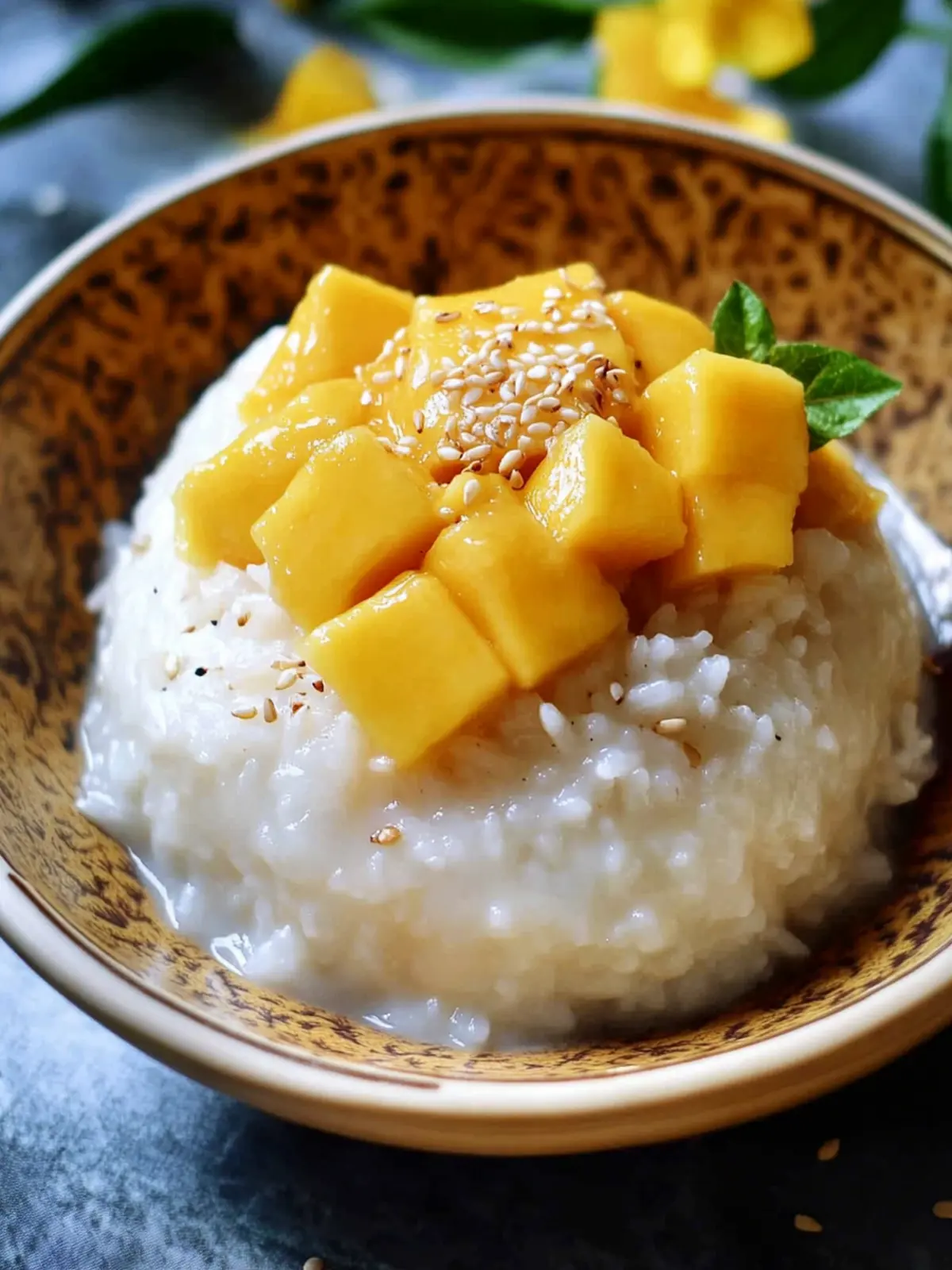 Delicious Mango Sticky Rice Recipe for a Tropical Escape 2 Mango Sticky Rice Recipe