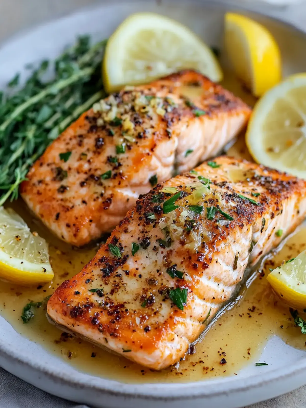 Baked Lemon Garlic Butter Salmon: A 15-Minute Delight 3 Baked Lemon Garlic Butter Salmon