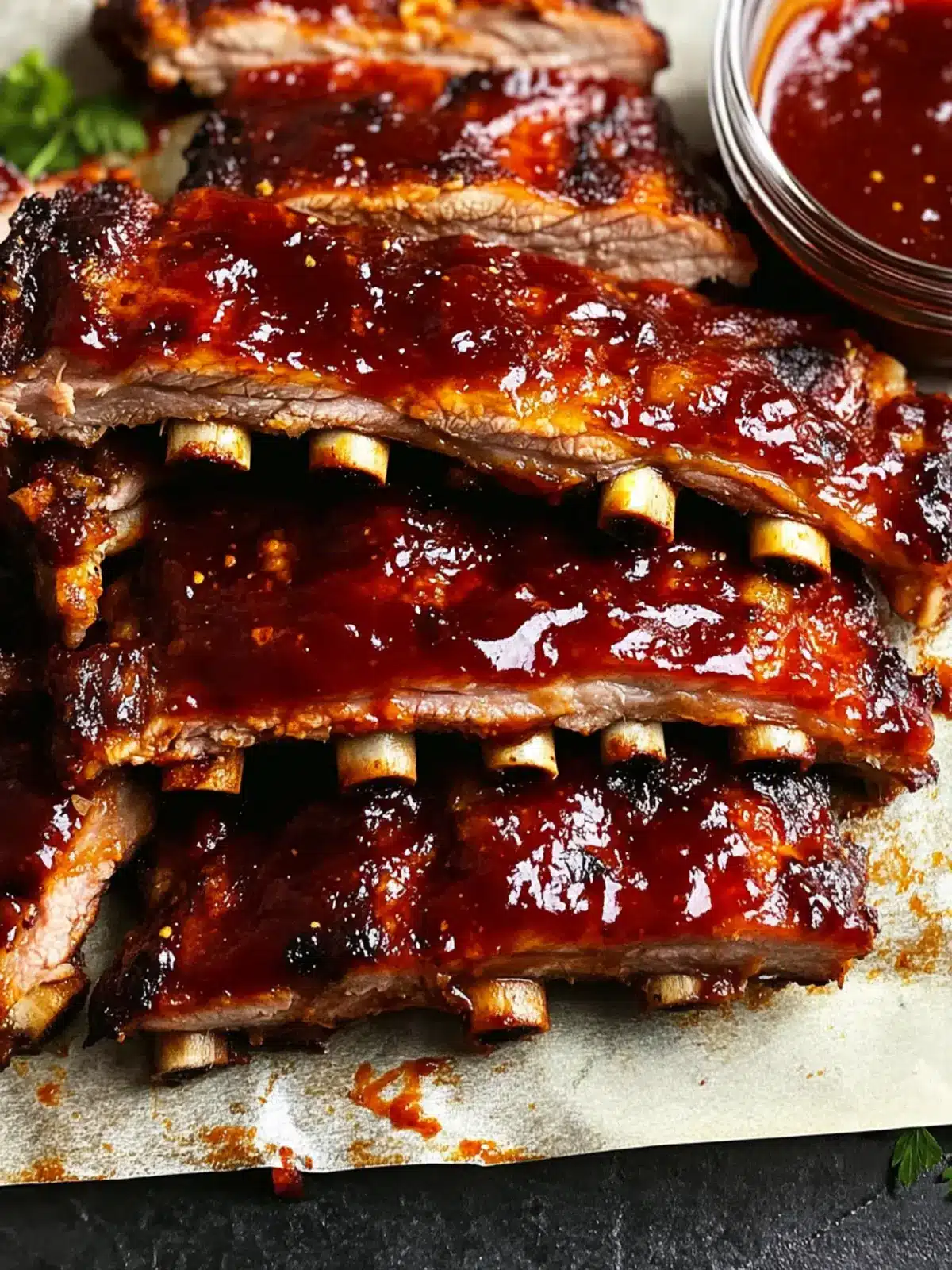 Oven Baked Barbecue Ribs That'll Wow Your Taste Buds 4 oven Baked barbecue ribs