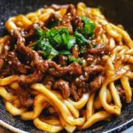 Easy Black Pepper Beef Udon in 20 Minutes: Comfort Food Bliss 8 Easy Black Pepper Beef Udon