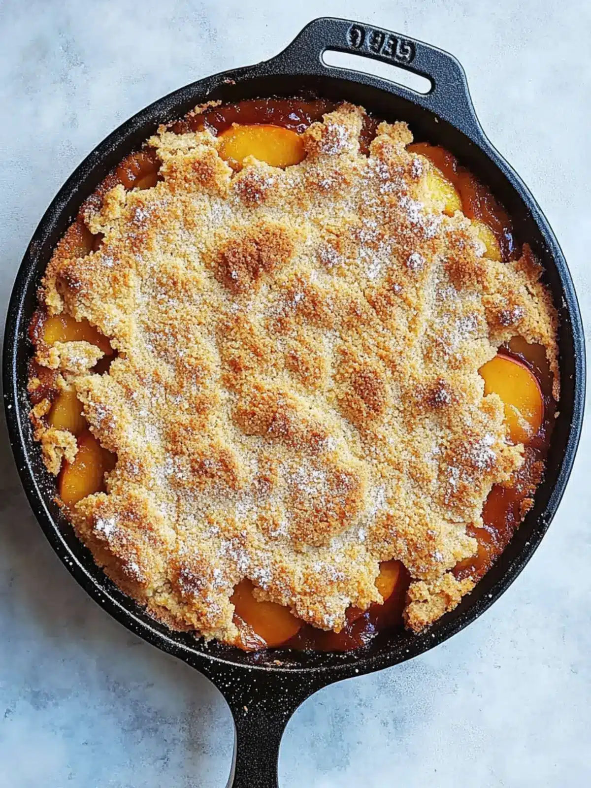 Bourbon Peach Cobbler That Will Brighten Your Day 5 Bourbon Peach Cobbler