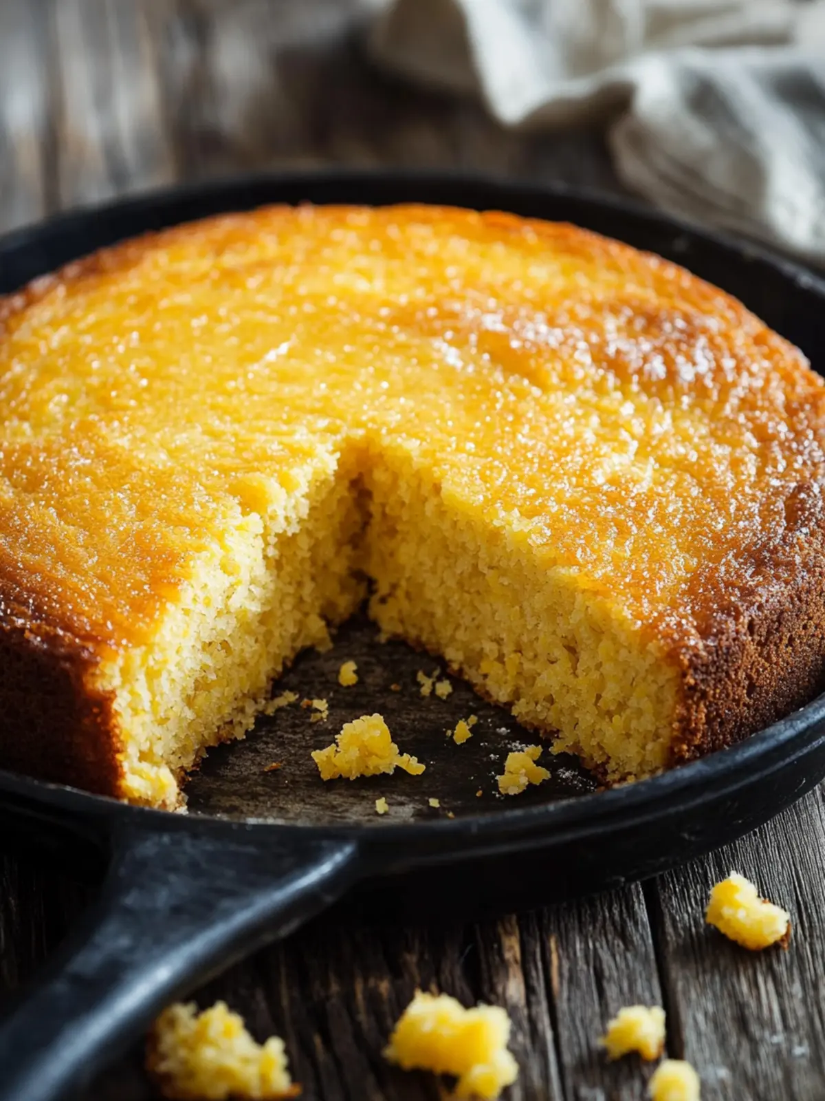Southern Cornbread with Buttermilk: A Comforting Family Favorite 2 Southern Cornbread with Buttermilk