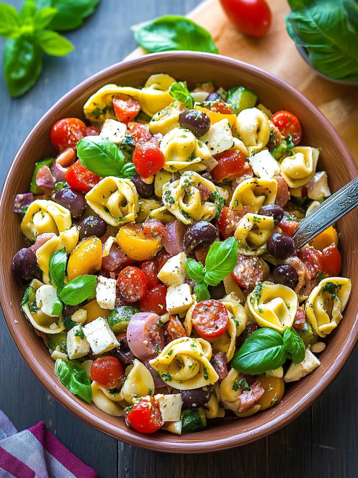 Savor Summer with Antipasto Tortellini Pasta Salad Delight 4 Antipasto Tortellini Pasta Salad