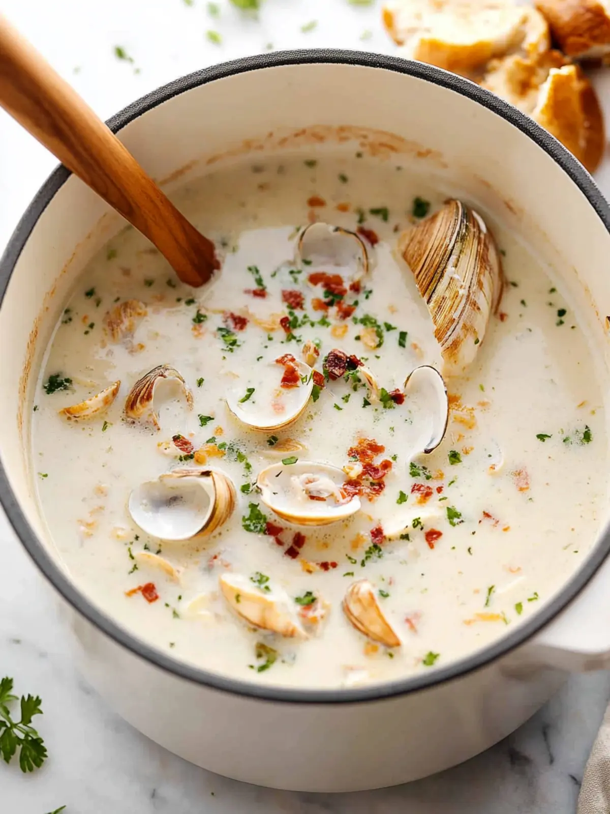 Creamy Authentic Clam Chowder Recipe You'll Love to Make 4 Authentic Clam Chowder Recipe