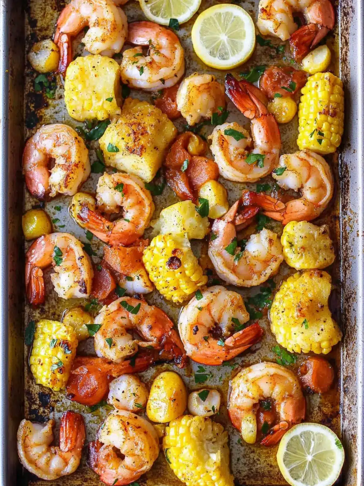 Savory Sheet Pan Shrimp Boil for Effortless Summer Fun 2 Sheet Pan Shrimp Boil