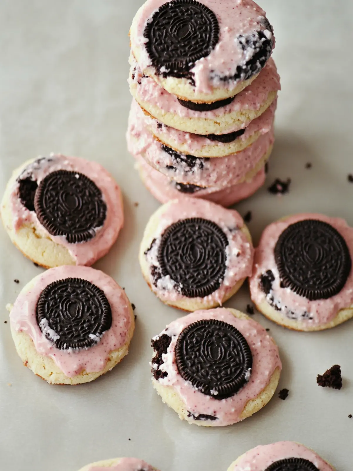 Oreo Cheesecake Cookies: 5-Ingredient Sweet Treat Bliss 5 OREO CHEESECAKE COOKIES