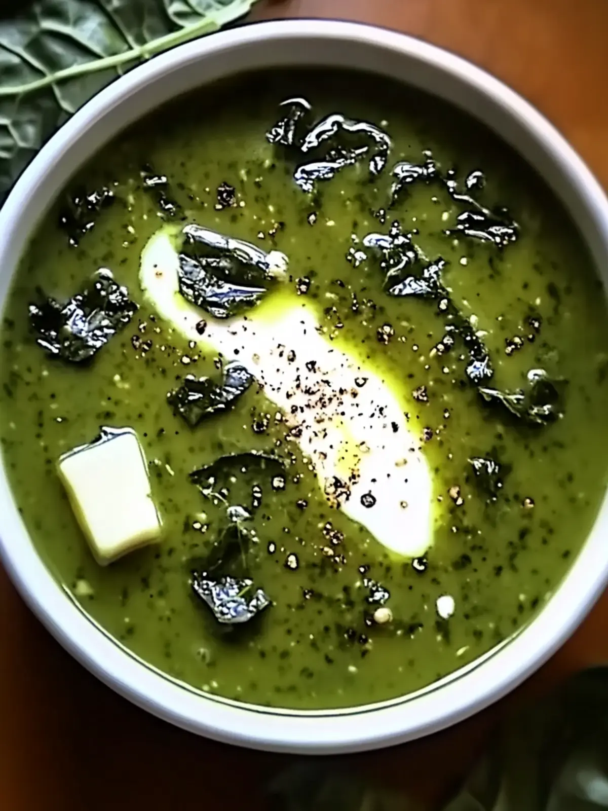 Cream of Collard Greens Soup to Warm Your Soul Today 2 Cream of Collard Greens Soup