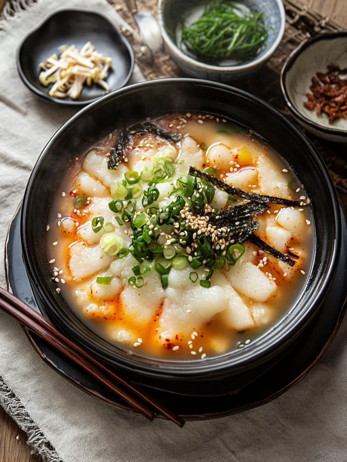 Tteokguk: Cozy Korean Rice Cake Soup for Ultimate Comfort 5 Tteokguk (Korean Rice Cake Soup)