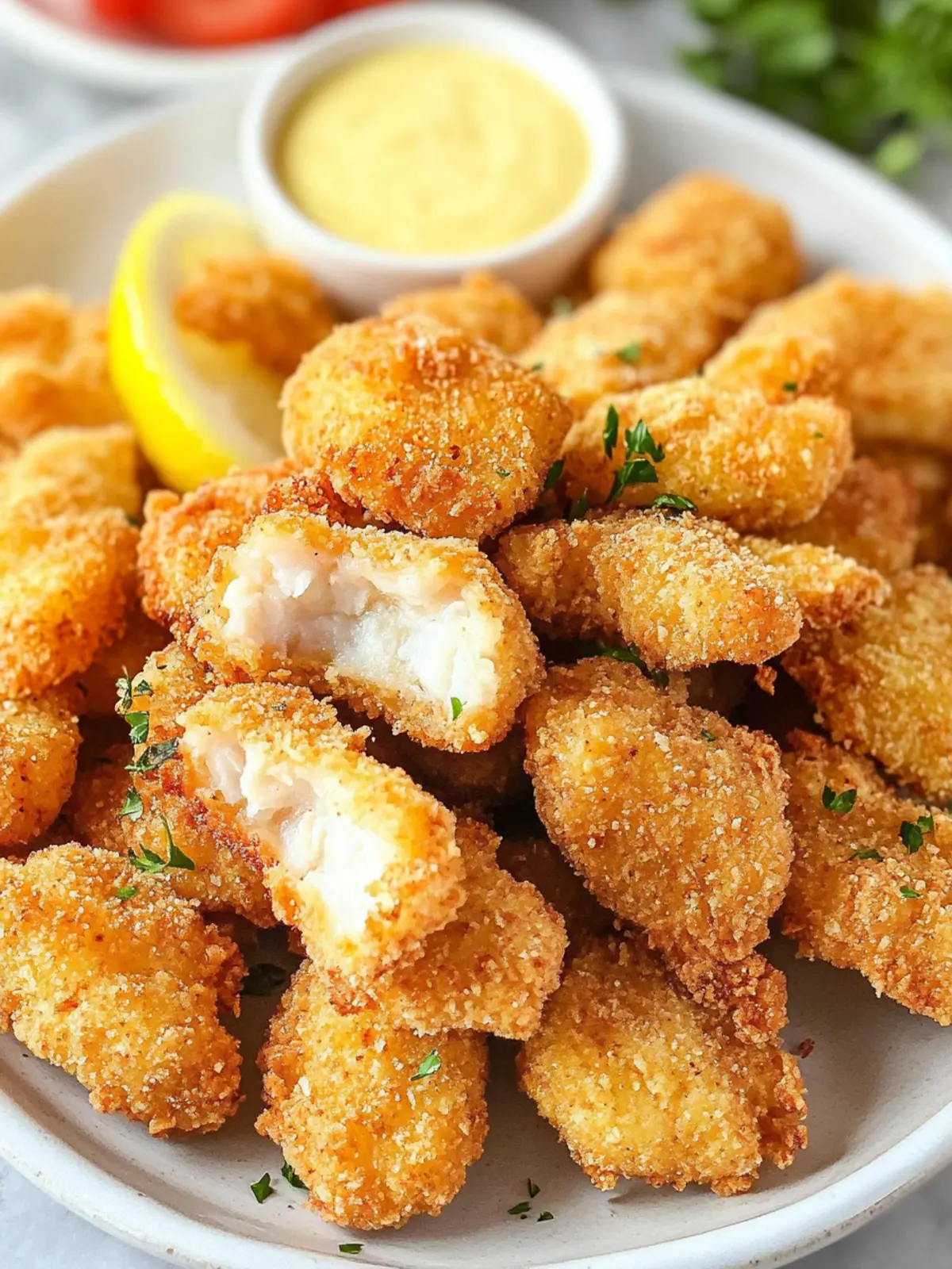 Crispy Fried Catfish Nuggets Perfect for Family Dinner Night 5 Fried Catfish Nuggets