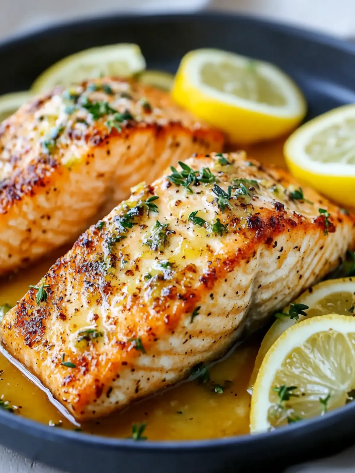 Baked Lemon Garlic Butter Salmon: A 15-Minute Delight 4 Baked Lemon Garlic Butter Salmon