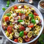 Savor Summer with Antipasto Tortellini Pasta Salad Delight 6 Antipasto Tortellini Pasta Salad