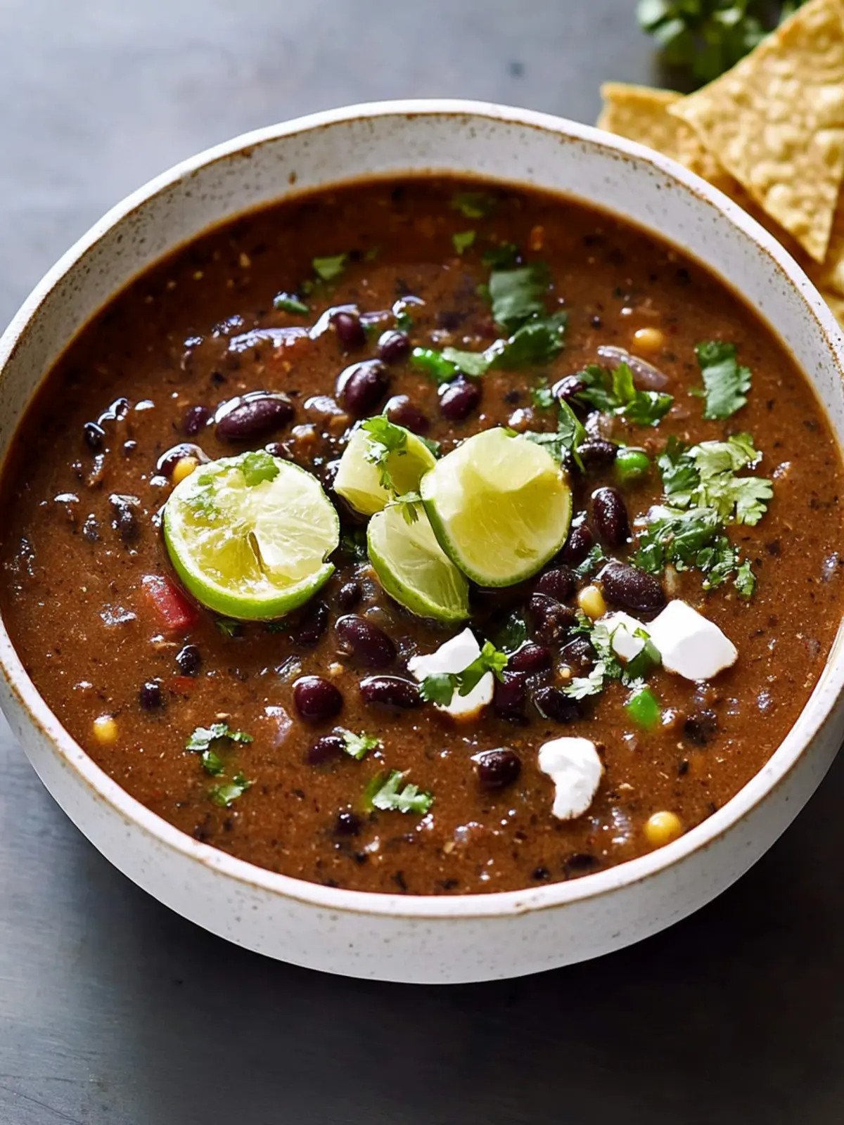 Spicy Black Bean Soup That Warms Your Soul in 20 Minutes 5 Spicy Black Bean Soup